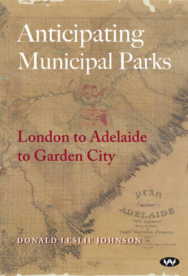 Book cover for Anticipating Municipal Parks