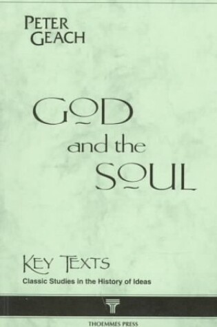 Cover of God and the Soul