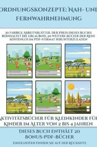 Cover of Aktivitätsbücher für Kleinkinder für Kinder im Alter von 2 bis 4 Jahren (Ordnungskonzepte