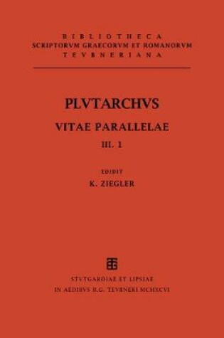 Cover of Vitae Parallelae, Vol. III, CB