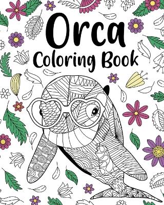 Book cover for Orca Coloring Book