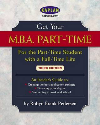 Cover of Get Your M.B.A. Part-time