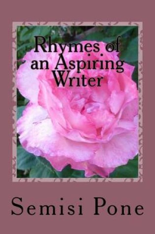 Cover of Rhymes of an Aspiring Writer