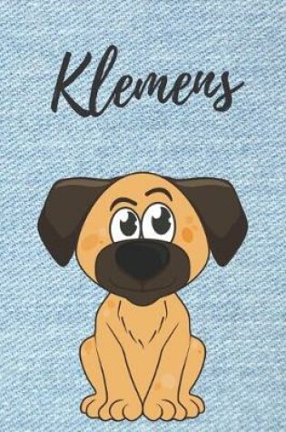 Cover of Personalisiertes Notizbuch - Hunde Klemens