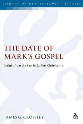 Cover of The Date of Mark's Gospel