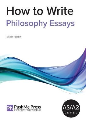 Book cover for How to Write Philosophy Essays