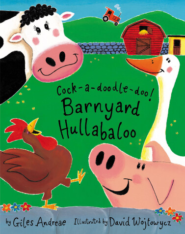 Book cover for Cock-a-doodle-doo! Barnyard Hullabaloo