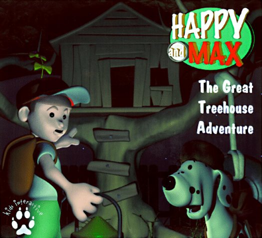 Book cover for Happy and Max: the Night in the Tree House