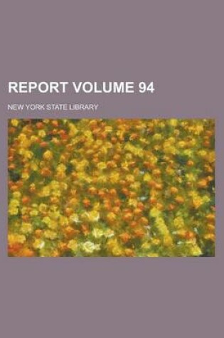 Cover of Report Volume 94