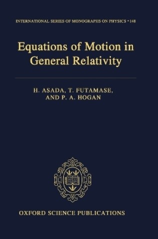 Cover of Equations of Motion in General Relativity