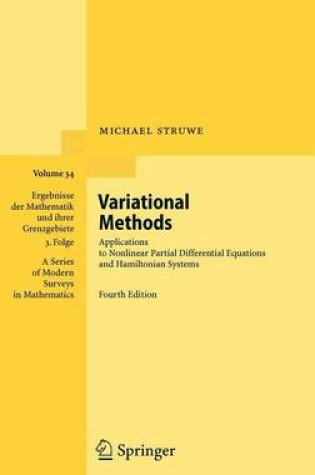 Cover of Variational Methods: Applications to Nonlinear Partial Differential Equations and Hamiltonian Systems