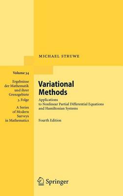 Cover of Variational Methods: Applications to Nonlinear Partial Differential Equations and Hamiltonian Systems