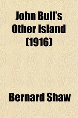 Book cover for John Bull's Other Island (1916)