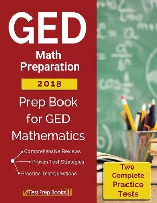 Book cover for GED Math Preparation 2018