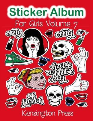 Book cover for Sticker Album For Girls