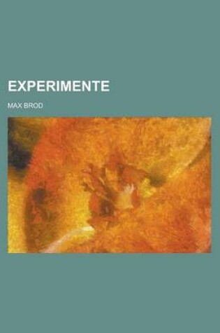 Cover of Experimente; Vier Geschichten