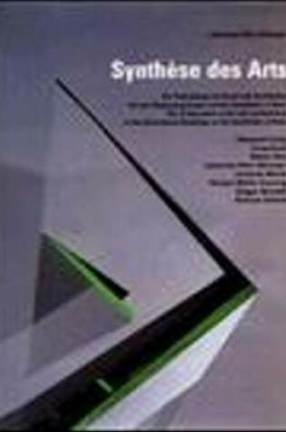 Cover of Synthese des Arts