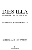 Book cover for Dies Illa. Death in the Middle Ages