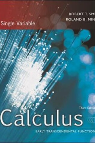 Cover of Calculus, Single Variable: Early Transcendental Functions