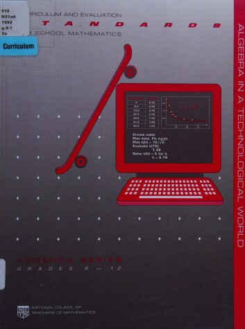 Book cover for Algebra in a Technological World