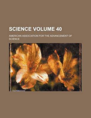 Book cover for Science Volume 40