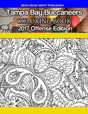 Book cover for Tampa Bay Buccaneers Coloring Book