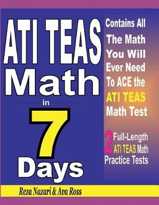 Book cover for ATI TEAS Math in 7 Days