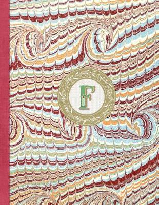 Book cover for Monogrammed F 2018 Diary Monthly & Weekly Planner