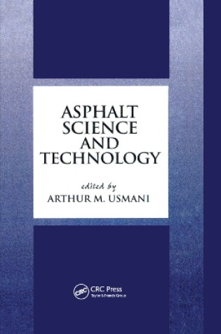 Cover of Asphalt Science and Technology