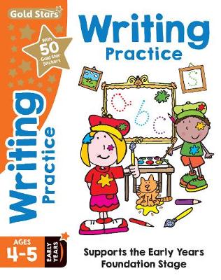 Book cover for Gold Stars Writing Practice Ages 4-5 Early Years