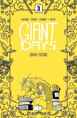 Book cover for Giant Days Library Edition Vol. 3