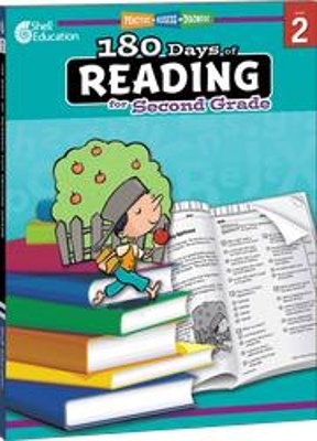 Cover of 180 Days of Reading for Second Grade