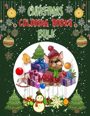 Book cover for Christmas Coloring Books Bulk