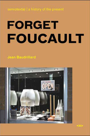 Cover of Forget Foucault