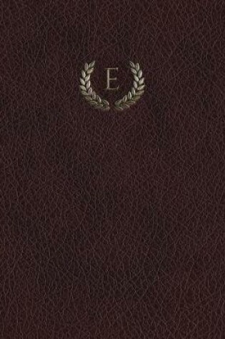 Cover of Monogram "E" Grid Sketchbook