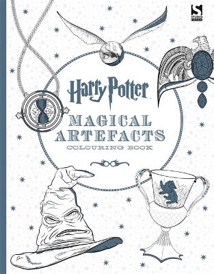 Book cover for Harry Potter Magical Artefacts Colouring Book 4