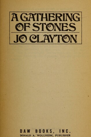 Cover of Clayton Jo : Drinker of Souls 3: Gathering of Stones