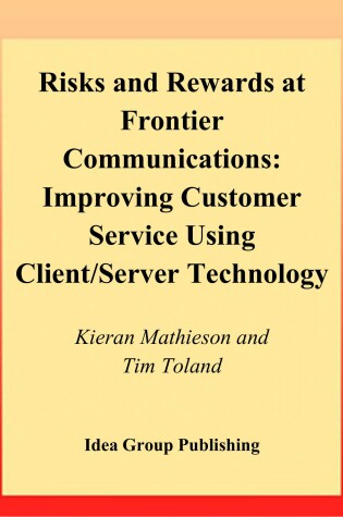 Cover of Risks and Rewards at Frontier Communications