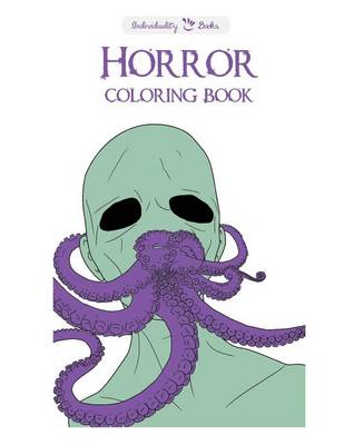 Book cover for Horror Coloring Book