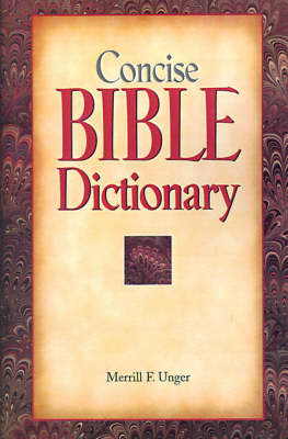 Book cover for Concise Bible Dictionary