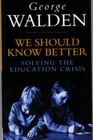 Cover of We Should Know Better