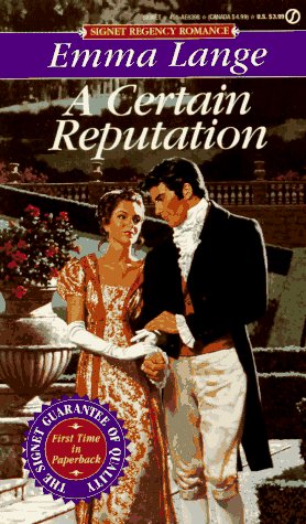 Book cover for A Certain Reputation