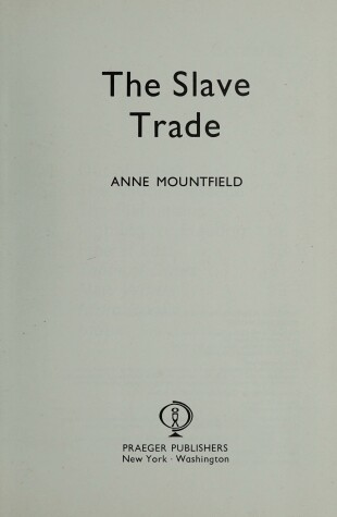 Book cover for The Slave Trade