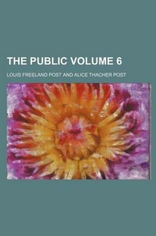 Cover of The Public Volume 6