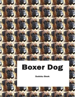 Book cover for Boxer Dog Sudoku Book