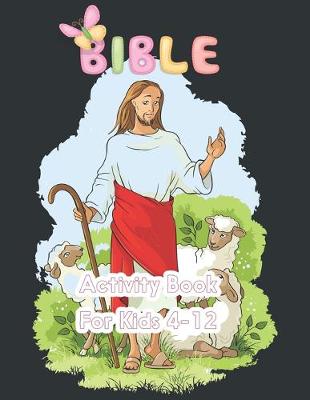Book cover for Bible Activity Book For Kids 4-12