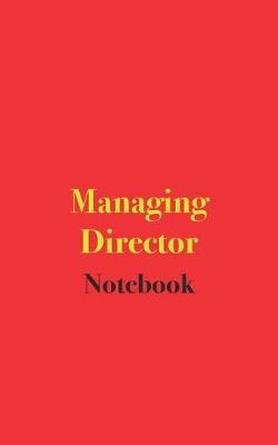 Book cover for Managing Director Notebook