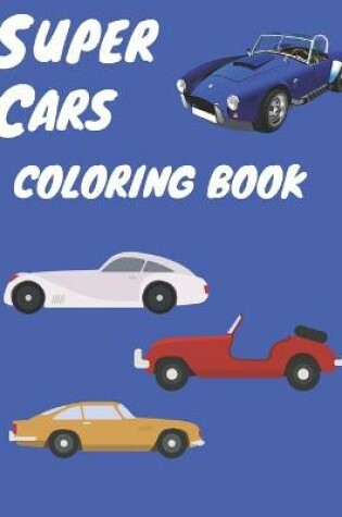 Cover of Supercars Coloring Book