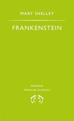 Book cover for Frankenstein