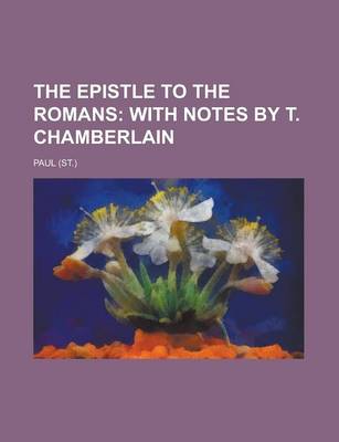 Book cover for The Epistle to the Romans